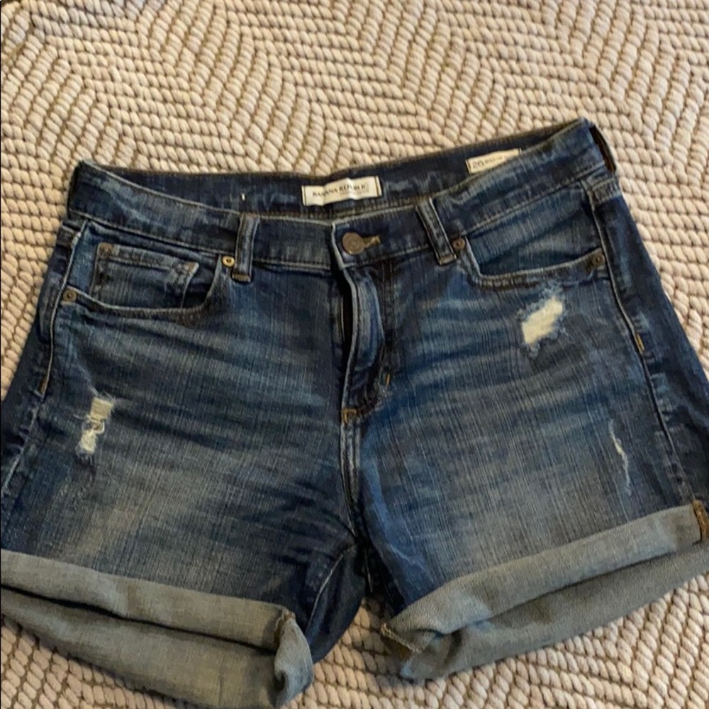 Banana Republic denim shorts